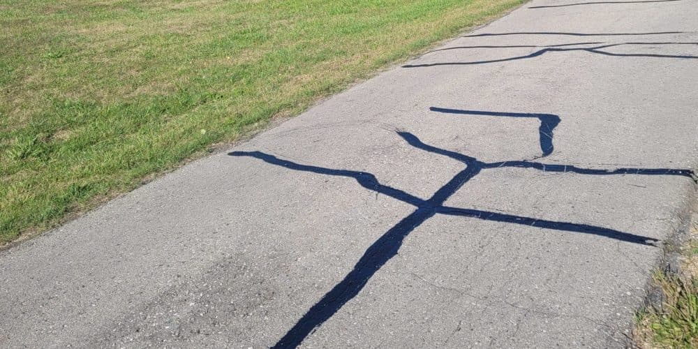 Asphalt Crack Repair in Wooster